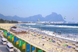 A beautiful beach in Rio, "The Marvelous City"